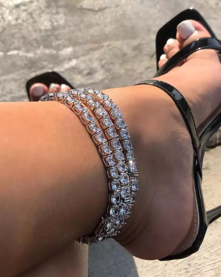 Tennis Anklet Bracelet